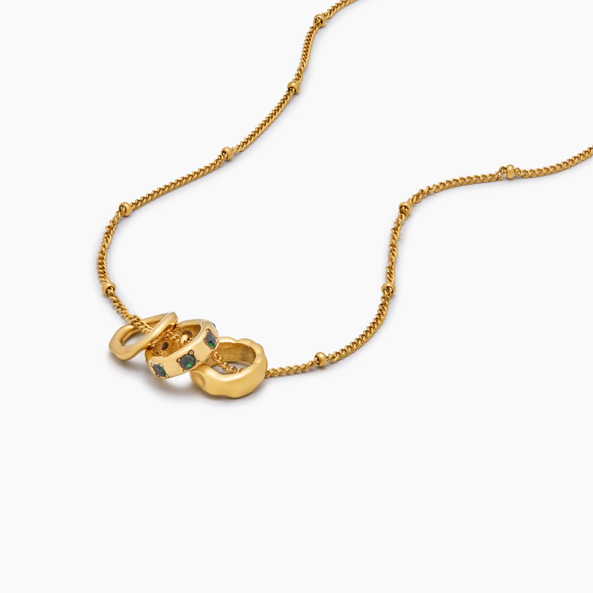 Amara Trio Pendant Necklace - Image 6