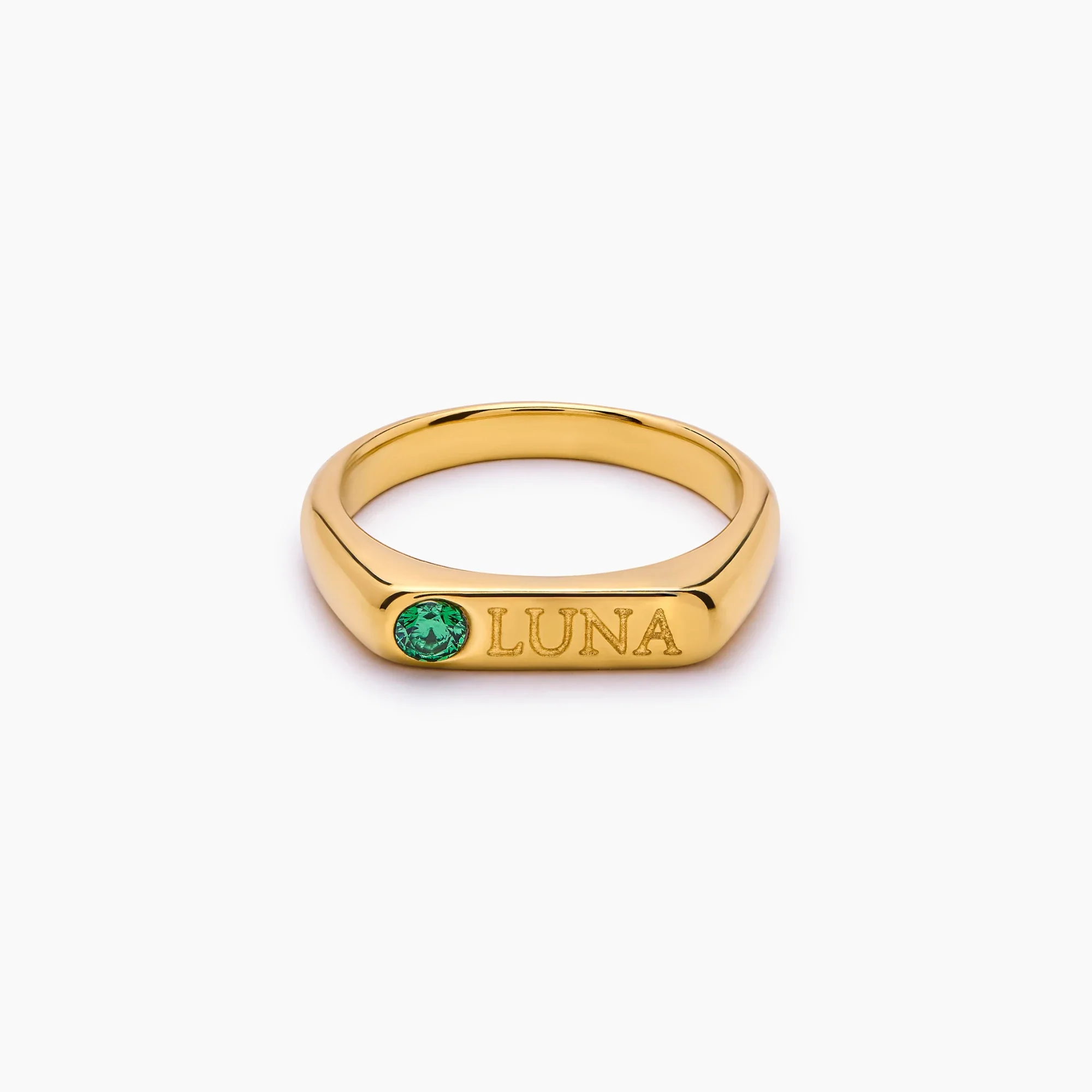 Birthstone Name Ring - Image 5