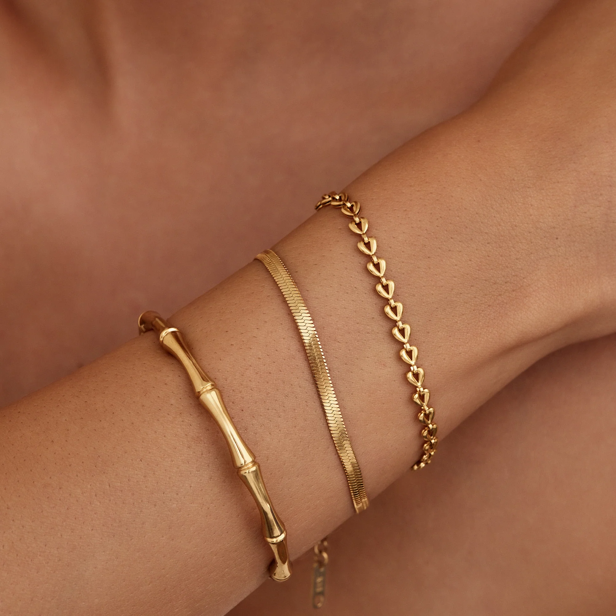 Chain Of Hearts Bracelet - Image 2