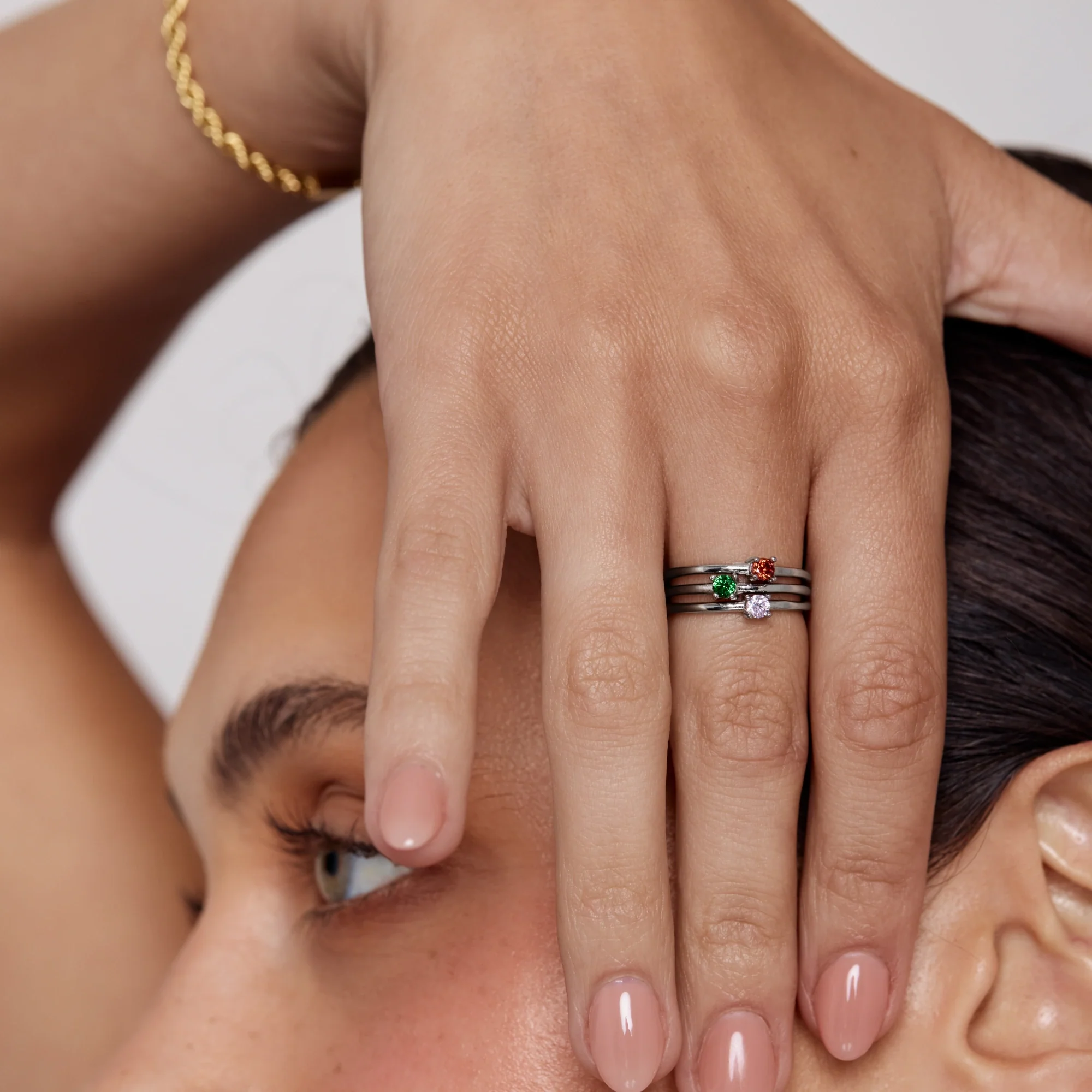 Dainty Birthstone Ring - Image 6
