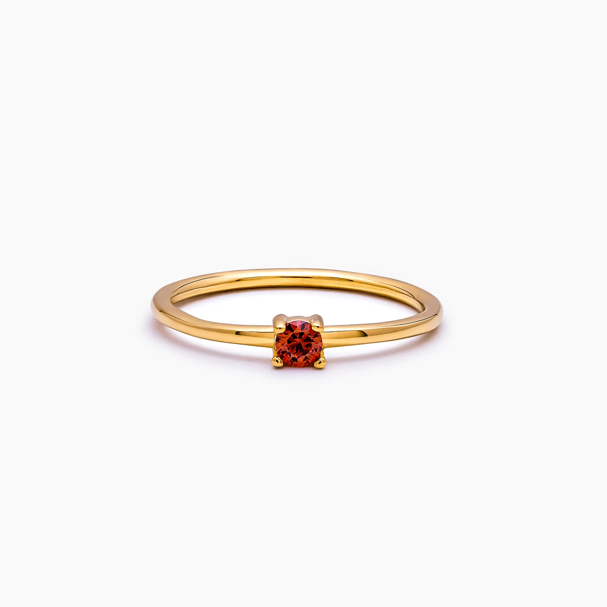 Dainty Birthstone Ring - Image 7