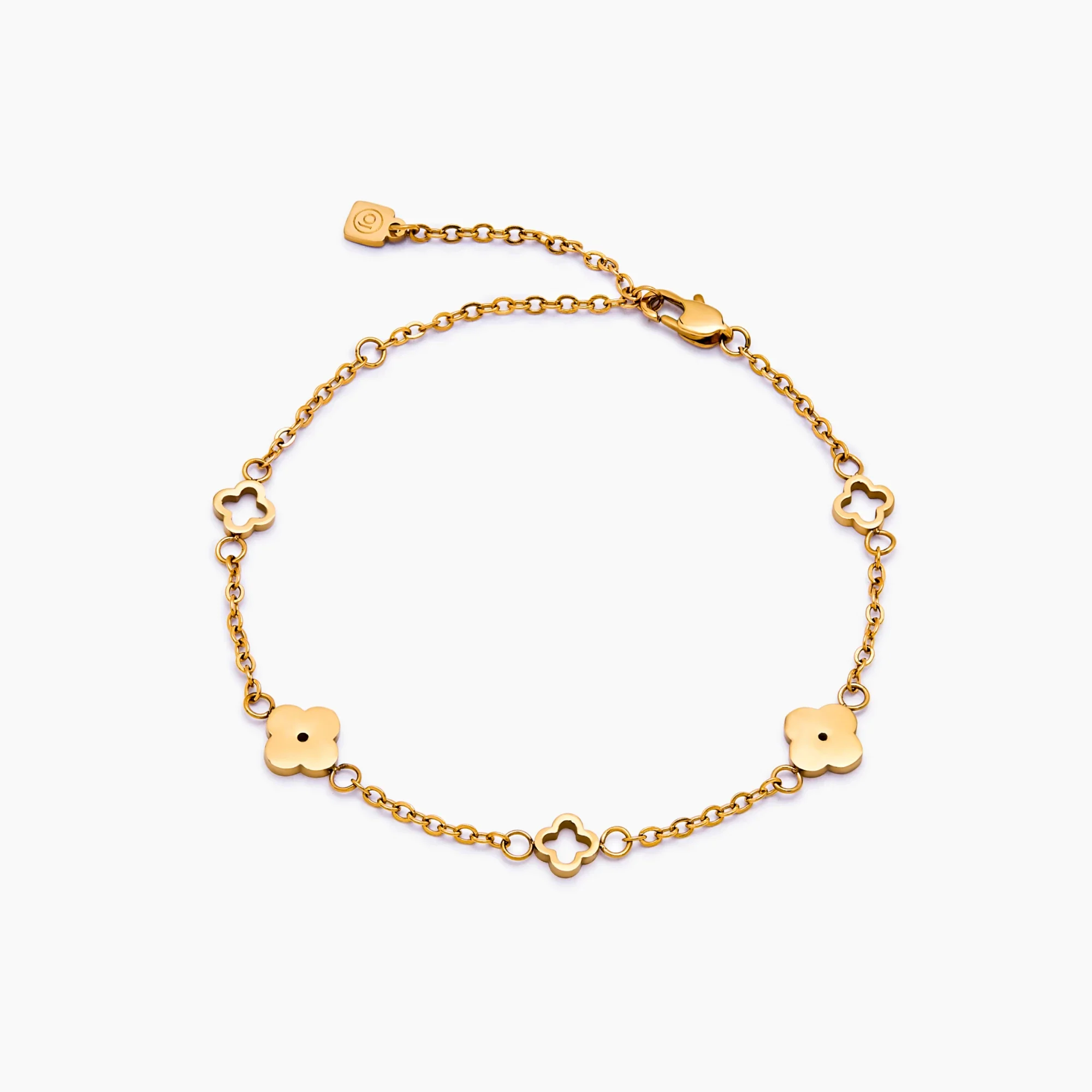 Dainty Clover Bracelet