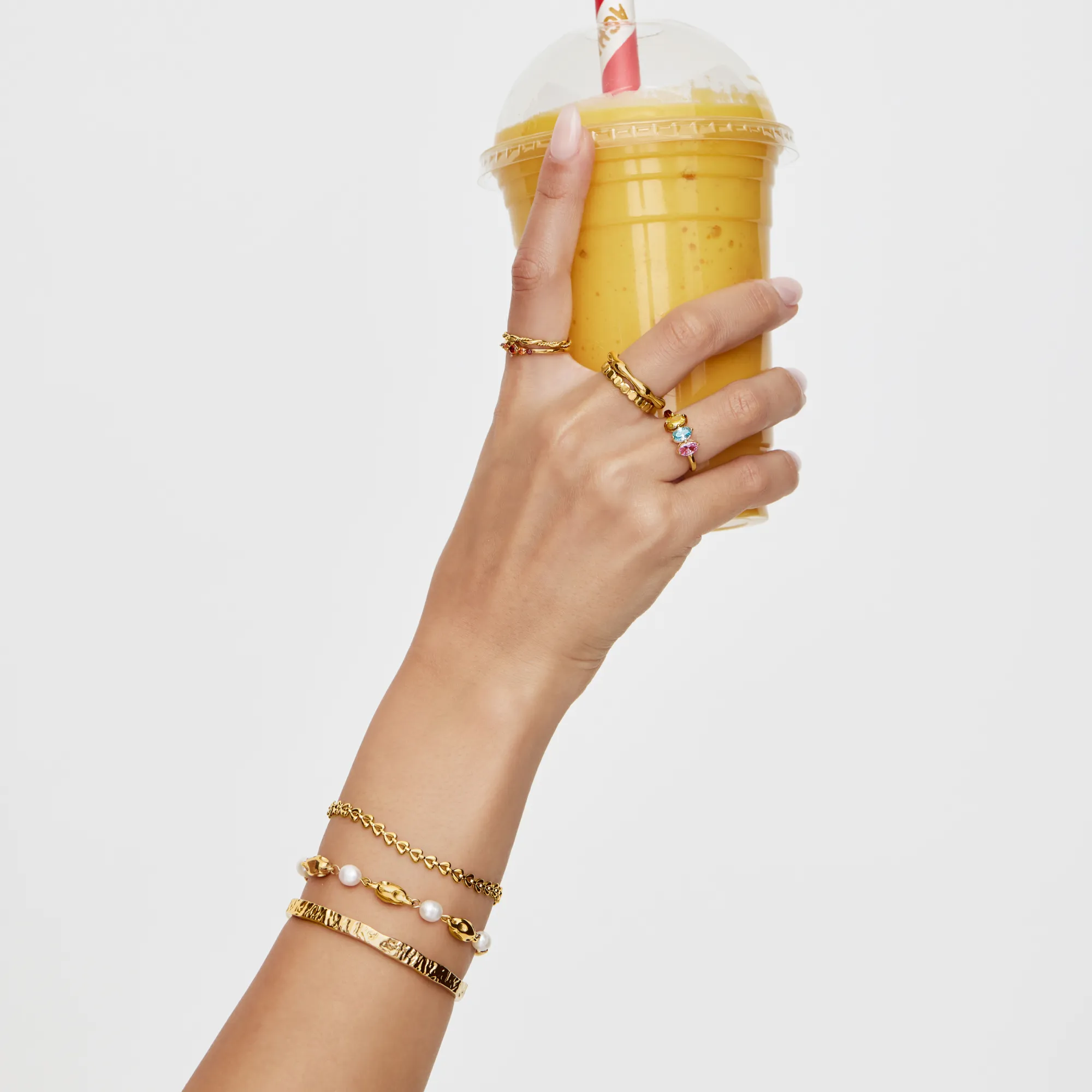 Dainty Clover Bracelet - Image 7