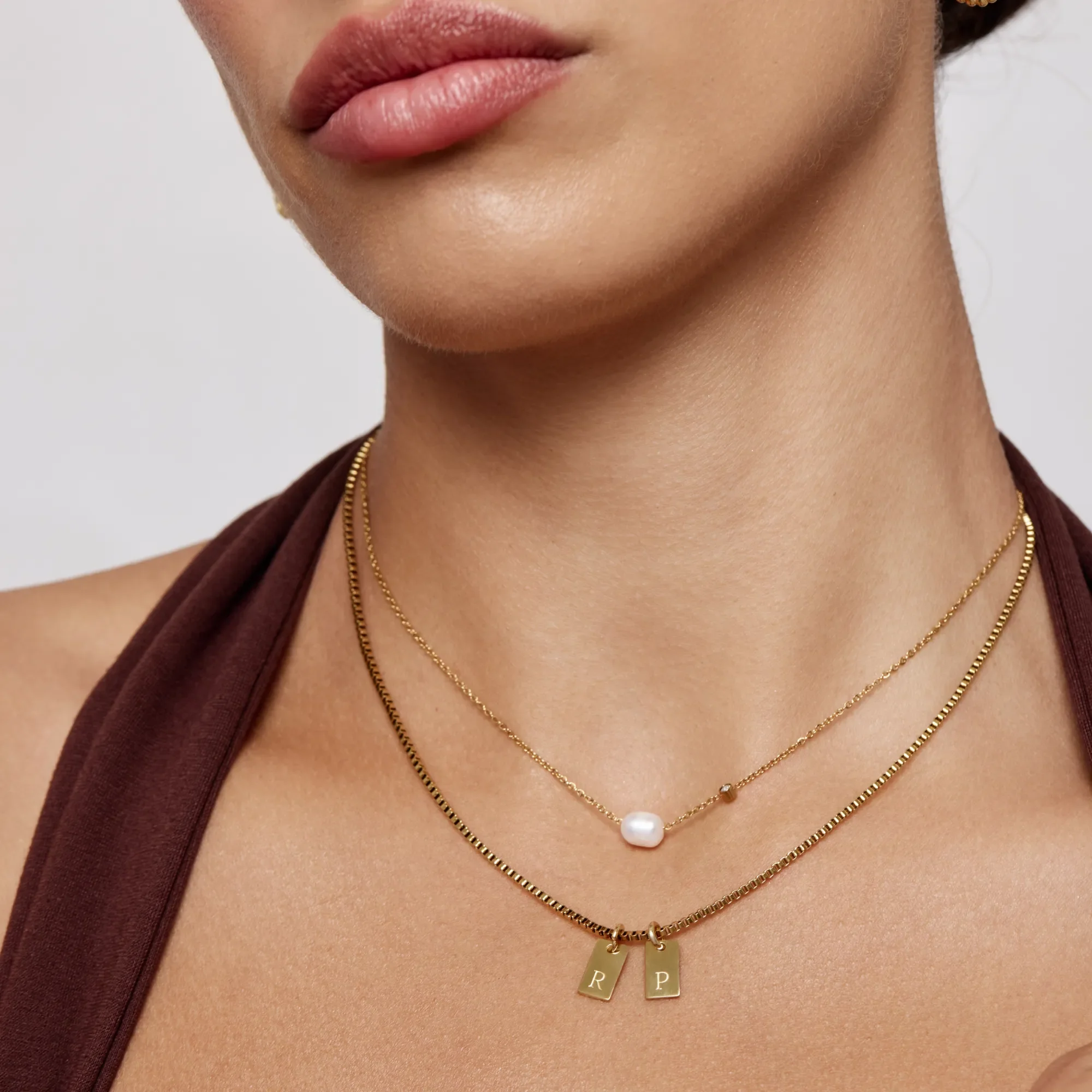 Dainty Freshwater Pearl Necklace - Image 8