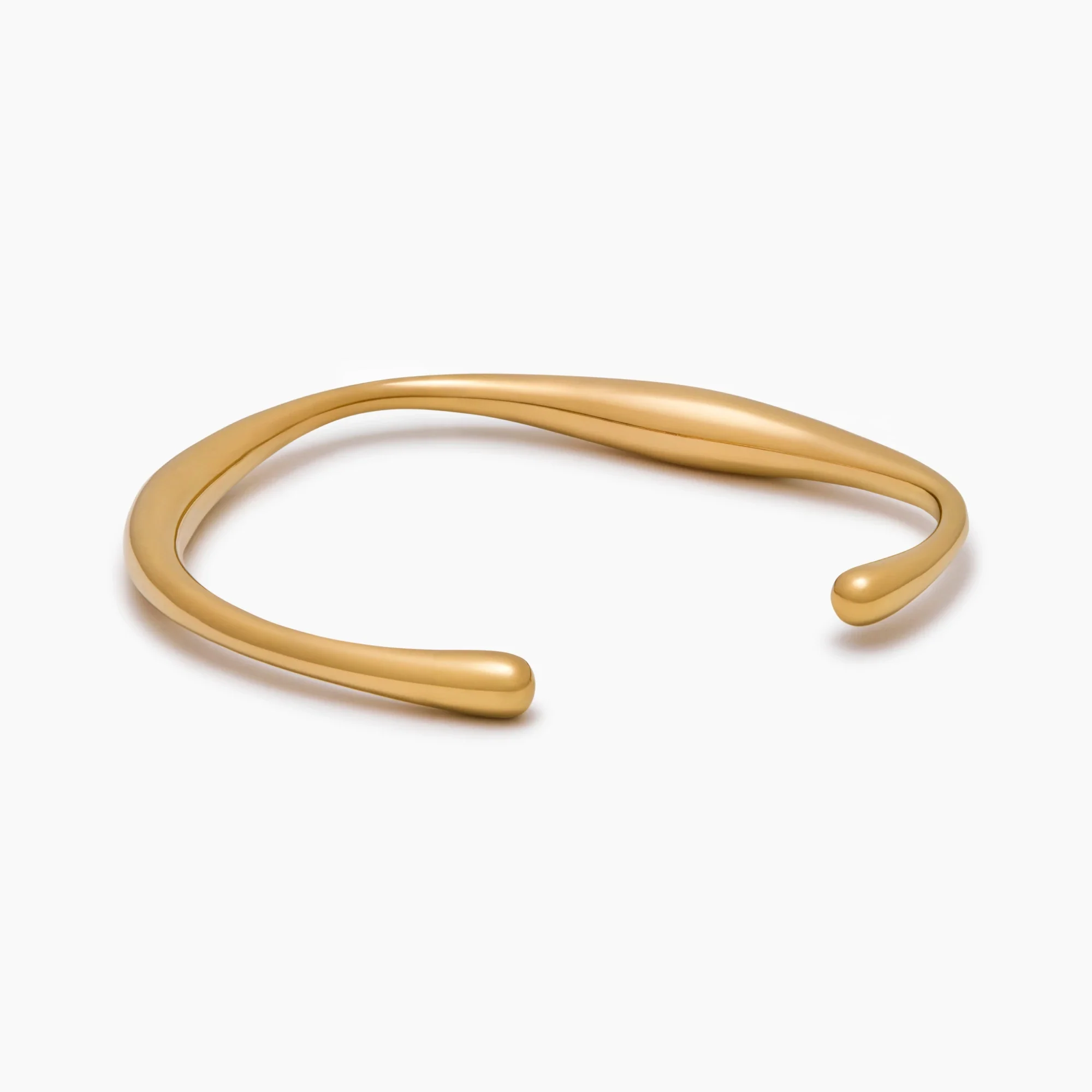 Dune Gold Cuff Bracelet - Image 5