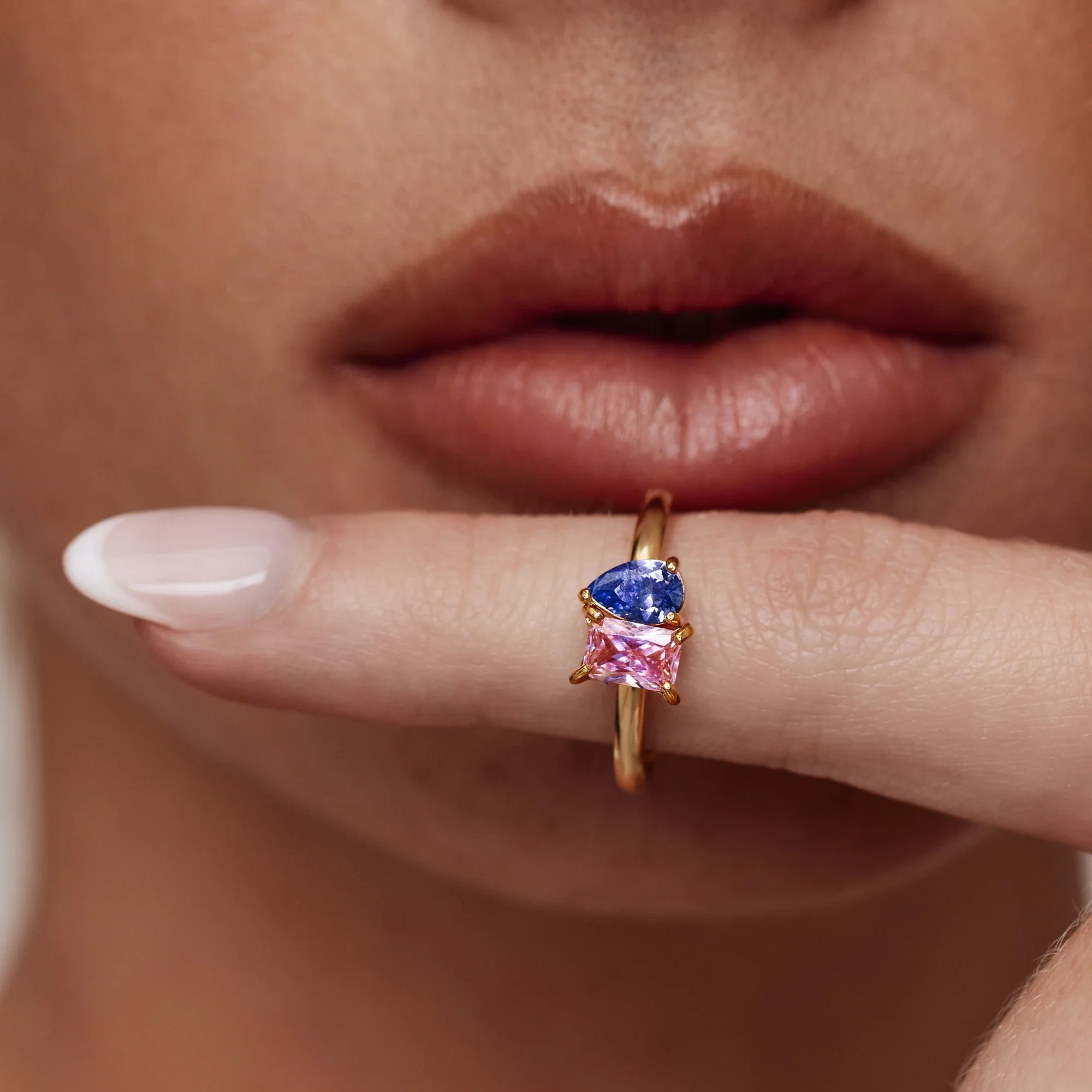 Duo Birthstone Ring - Image 6