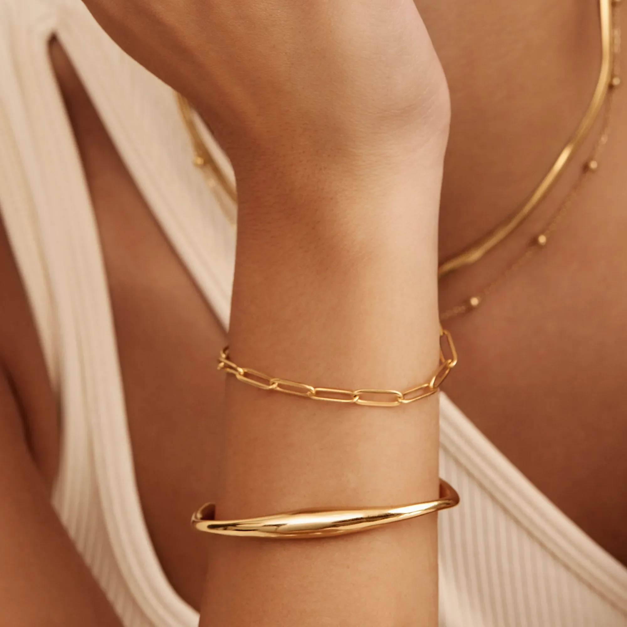 Everyday Essential Paperclip Bracelet - Image 3