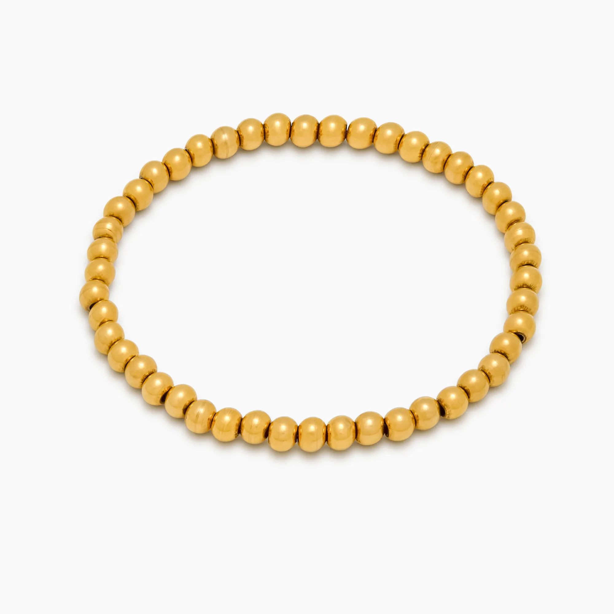 Gold Beaded Bracelet - Image 4