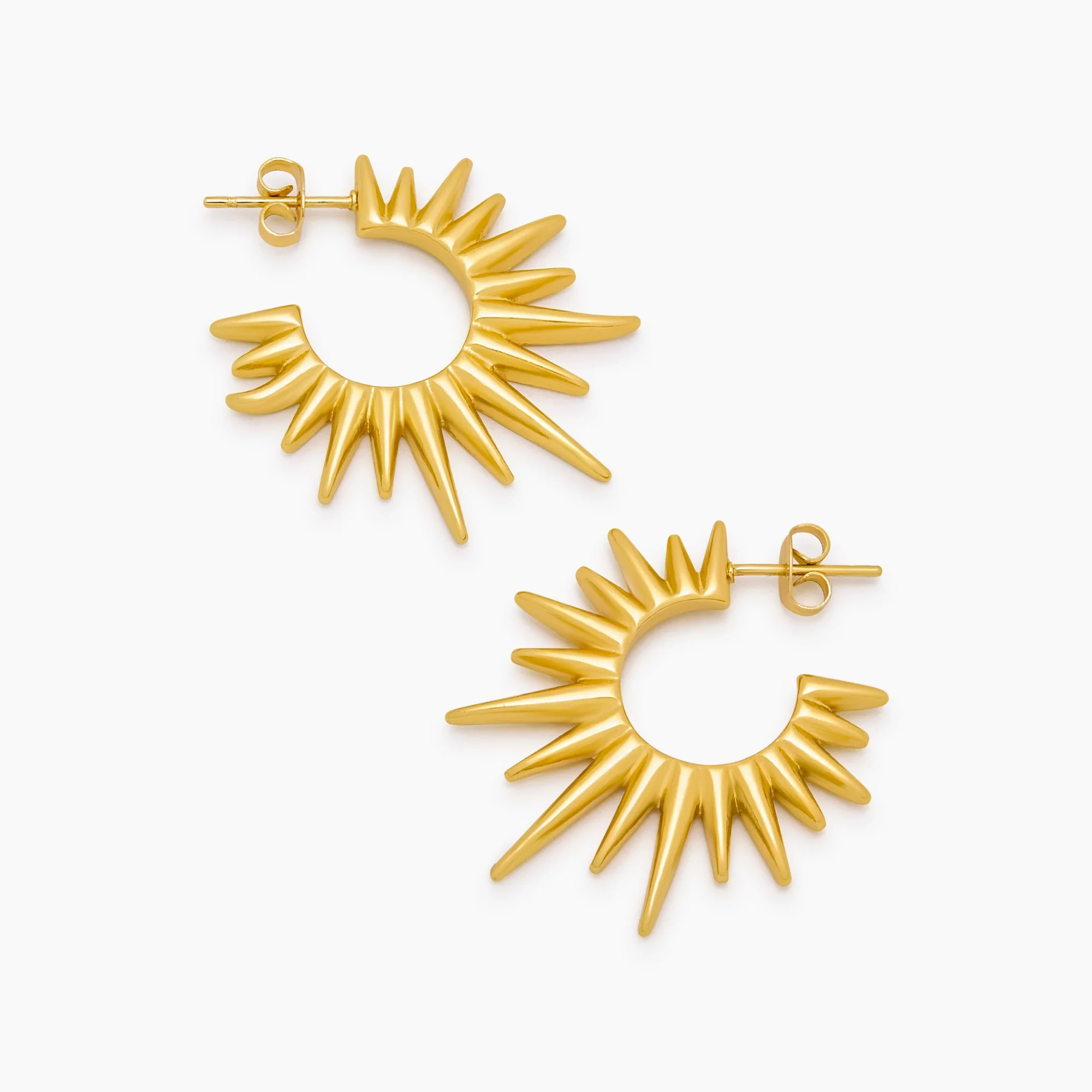 Helia Sunburst Earrings - Image 4