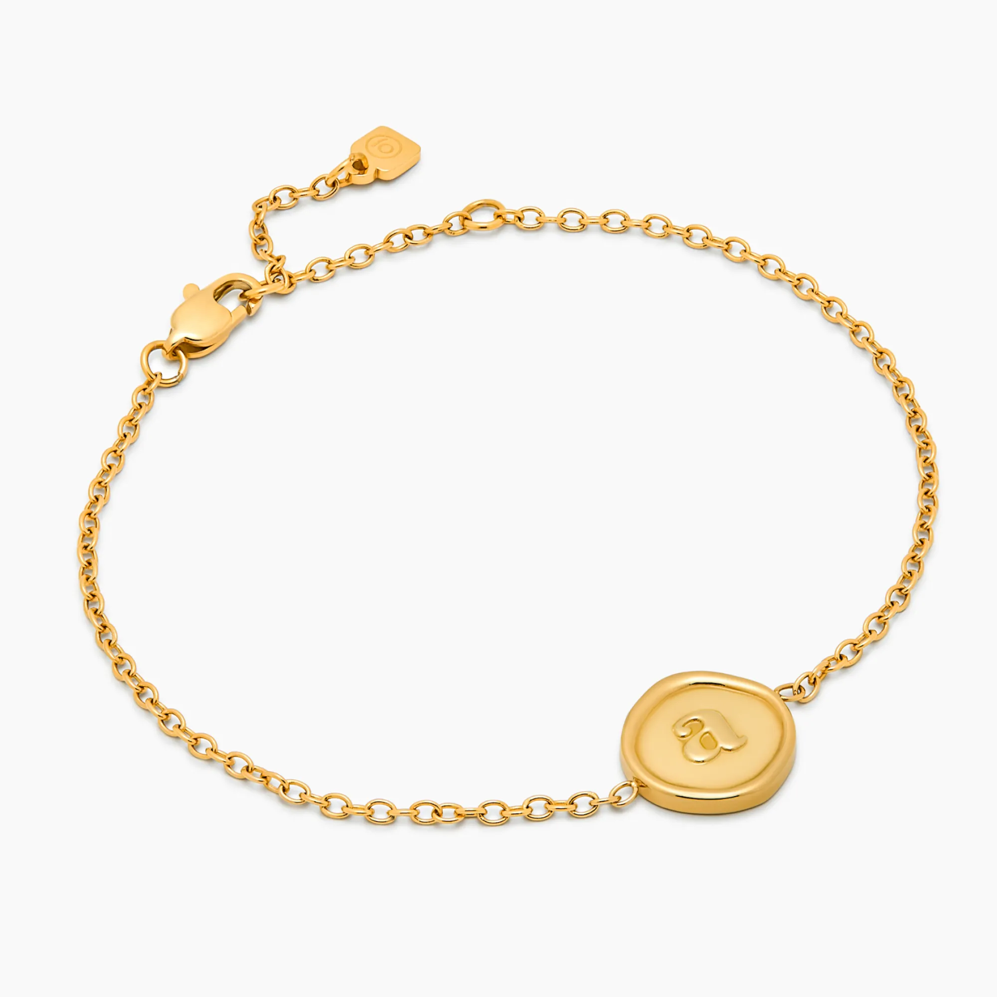 Initial Stamp Bracelet - Image 4