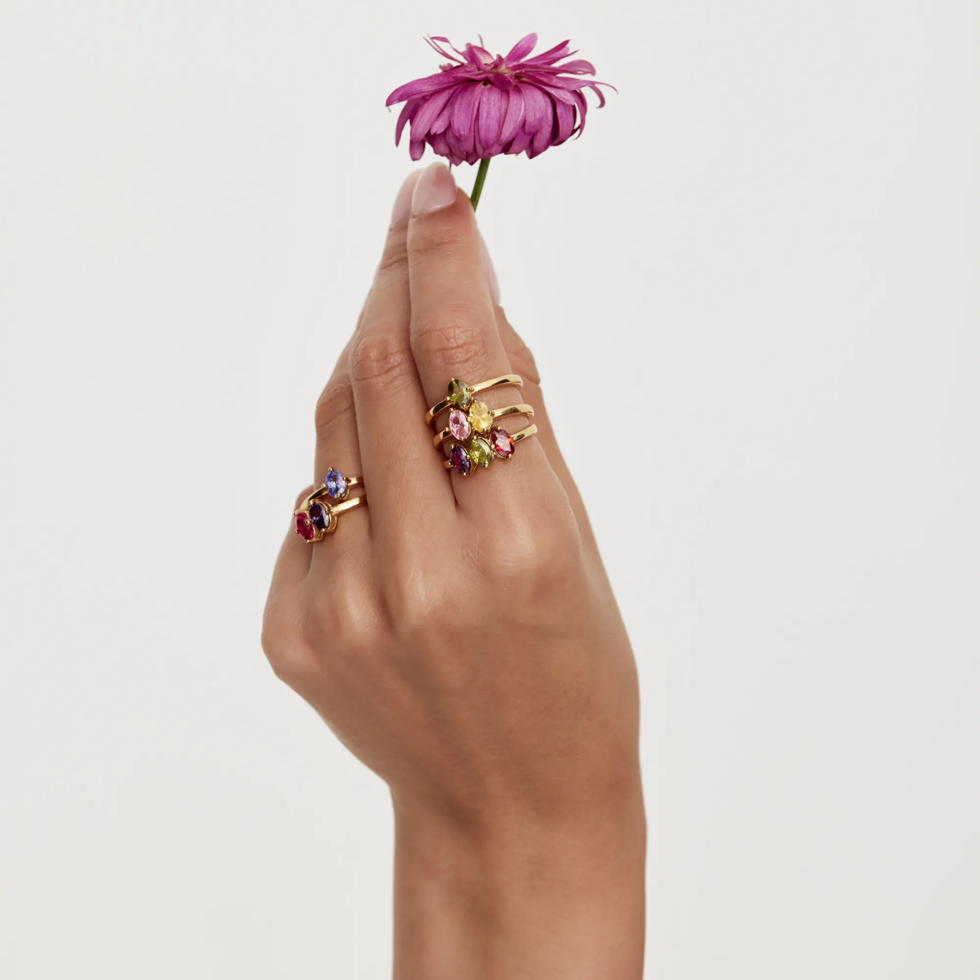 Marquise Family Birthstone Ring - Image 6