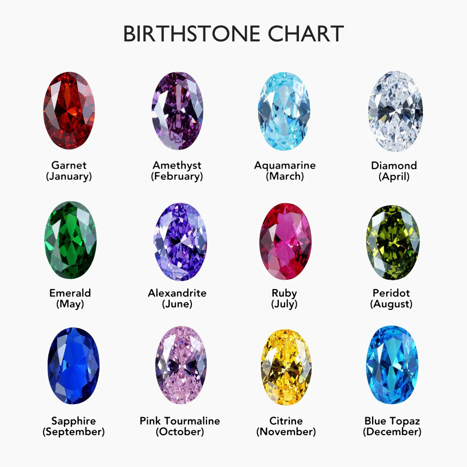 Marquise Family Birthstone Ring - Image 9