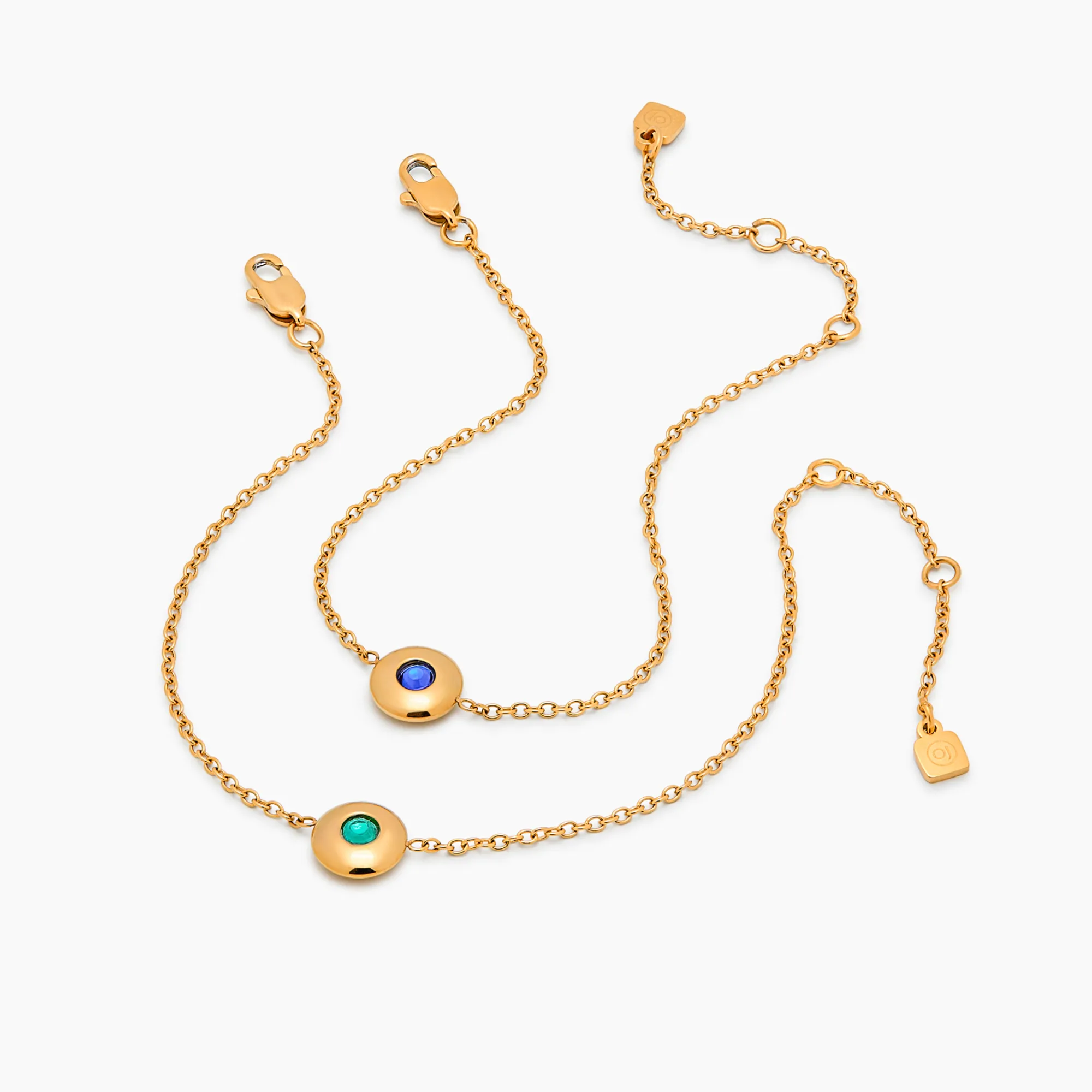 Mini Birthstone Charm Bracelet - Image 3