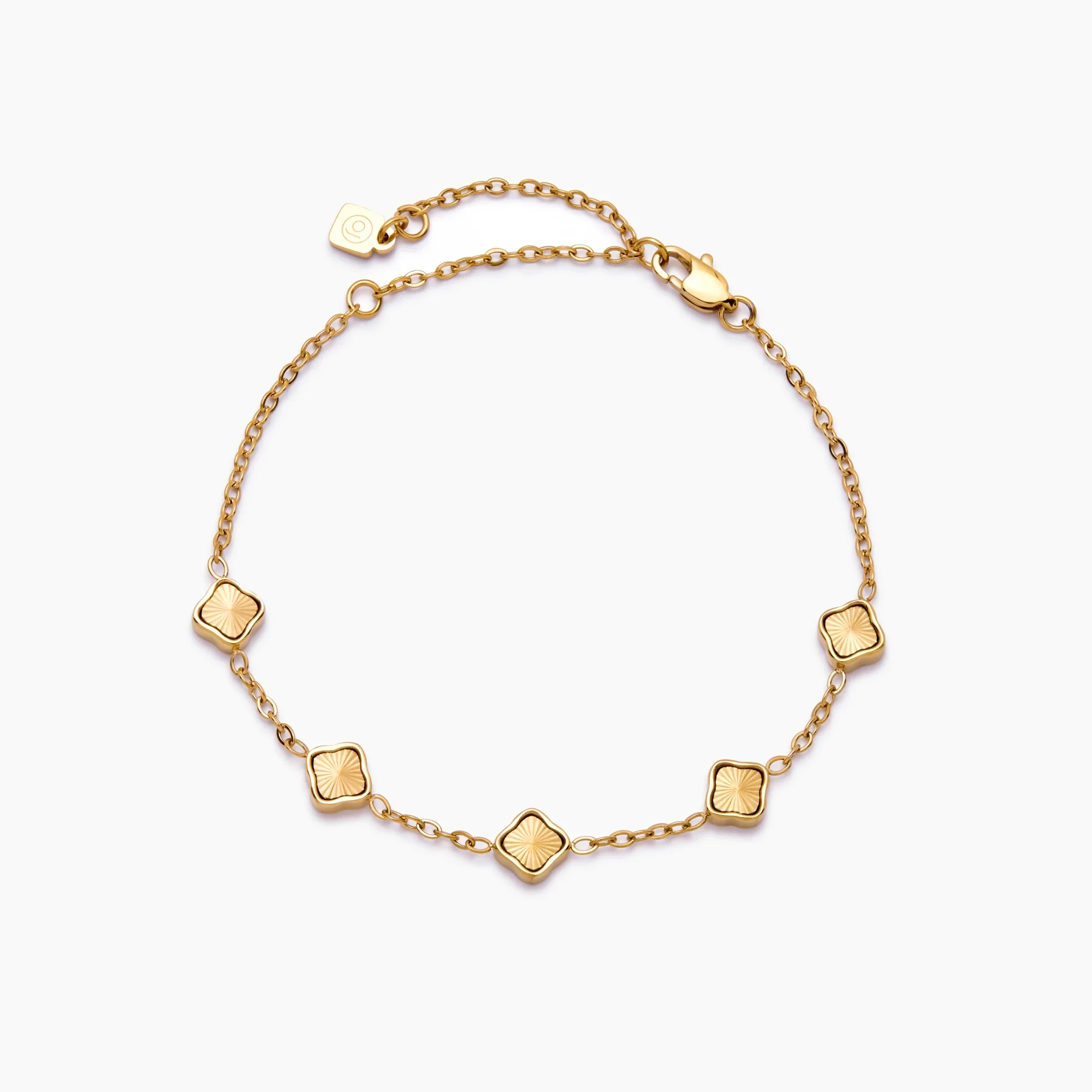 Mini Sunburst Clover Bracelet