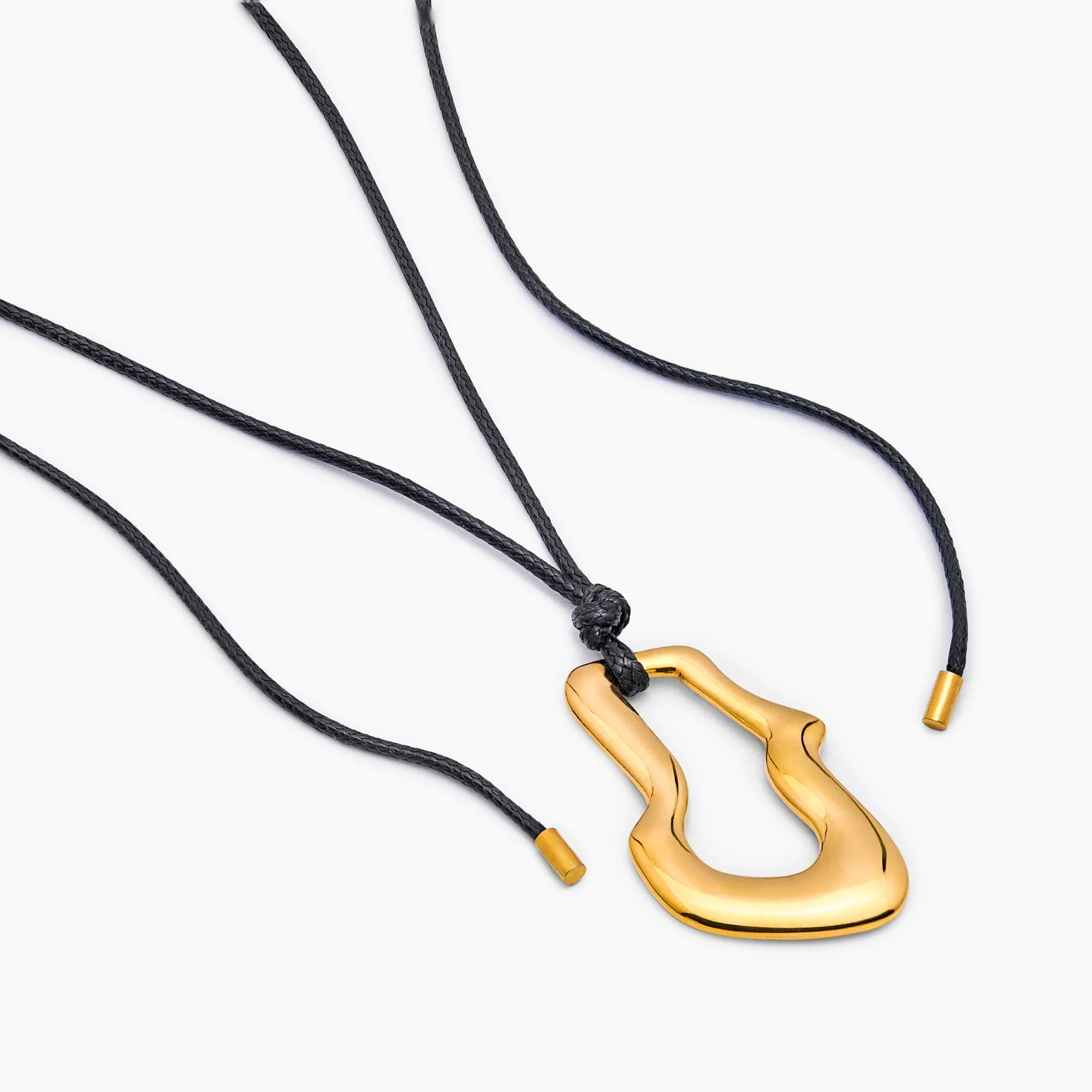 Molten Wave Cord Necklace - Image 4