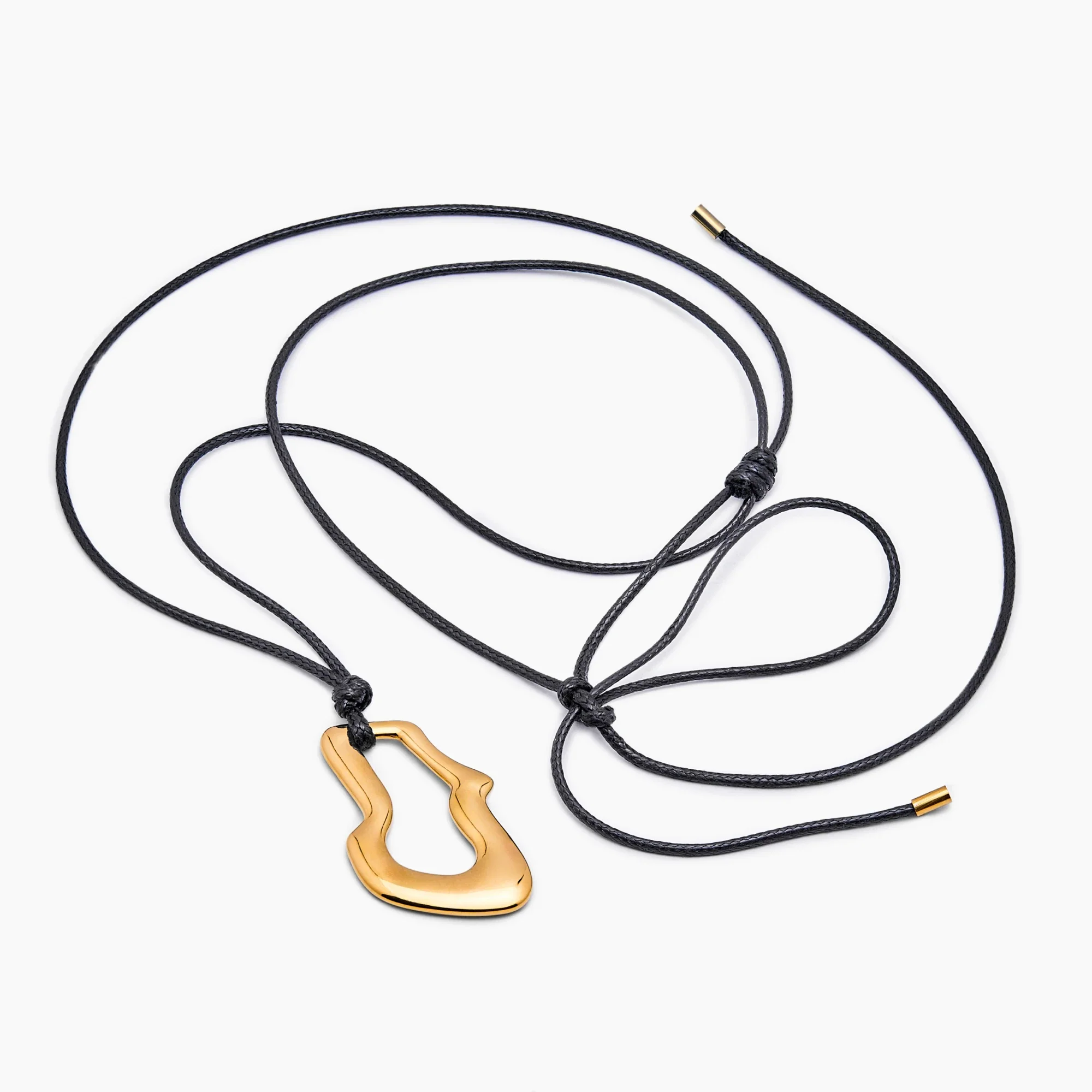 Molten Wave Cord Necklace - Image 6