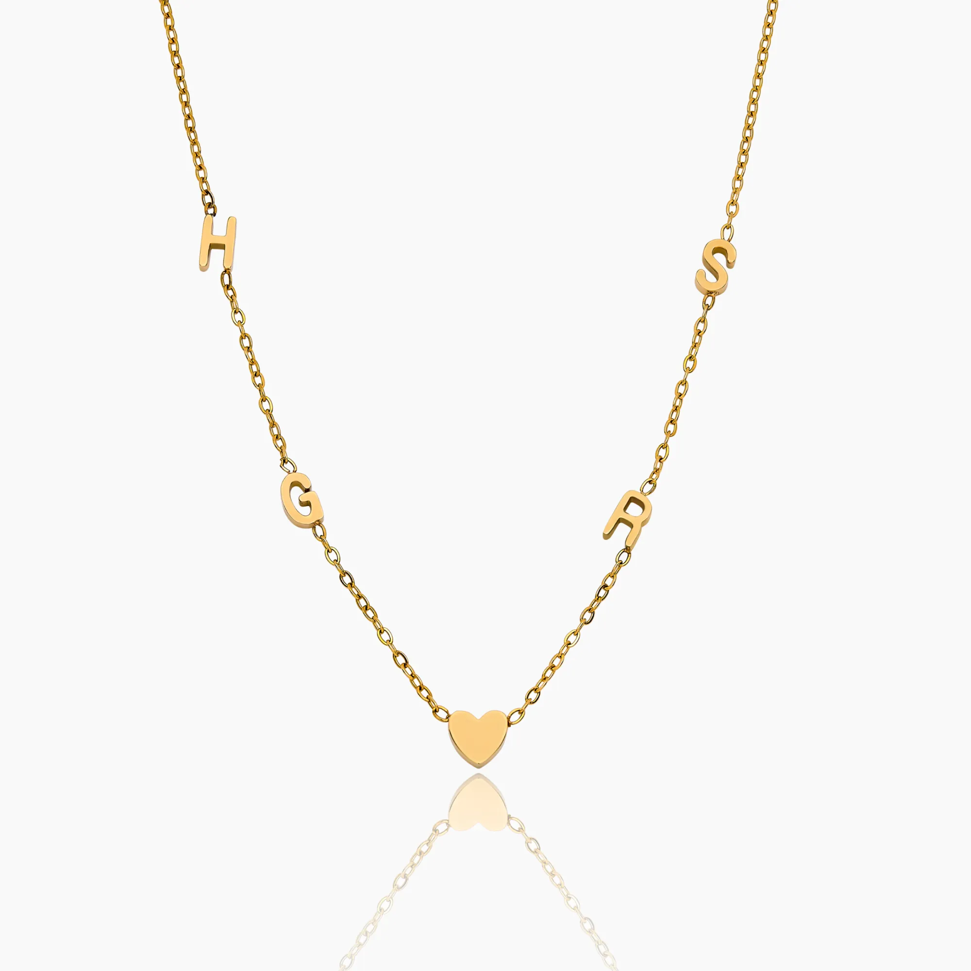 Multi Initial Necklace