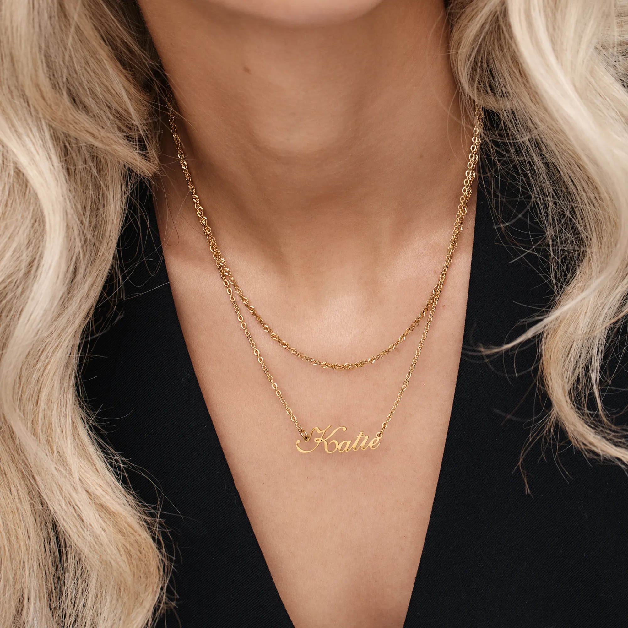 Olivia Signature Name Necklace - Image 6