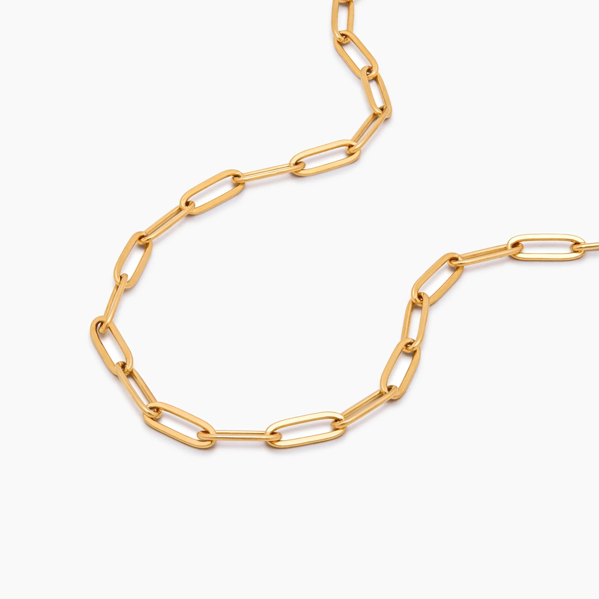 Paperclip Chain Necklace - Image 4
