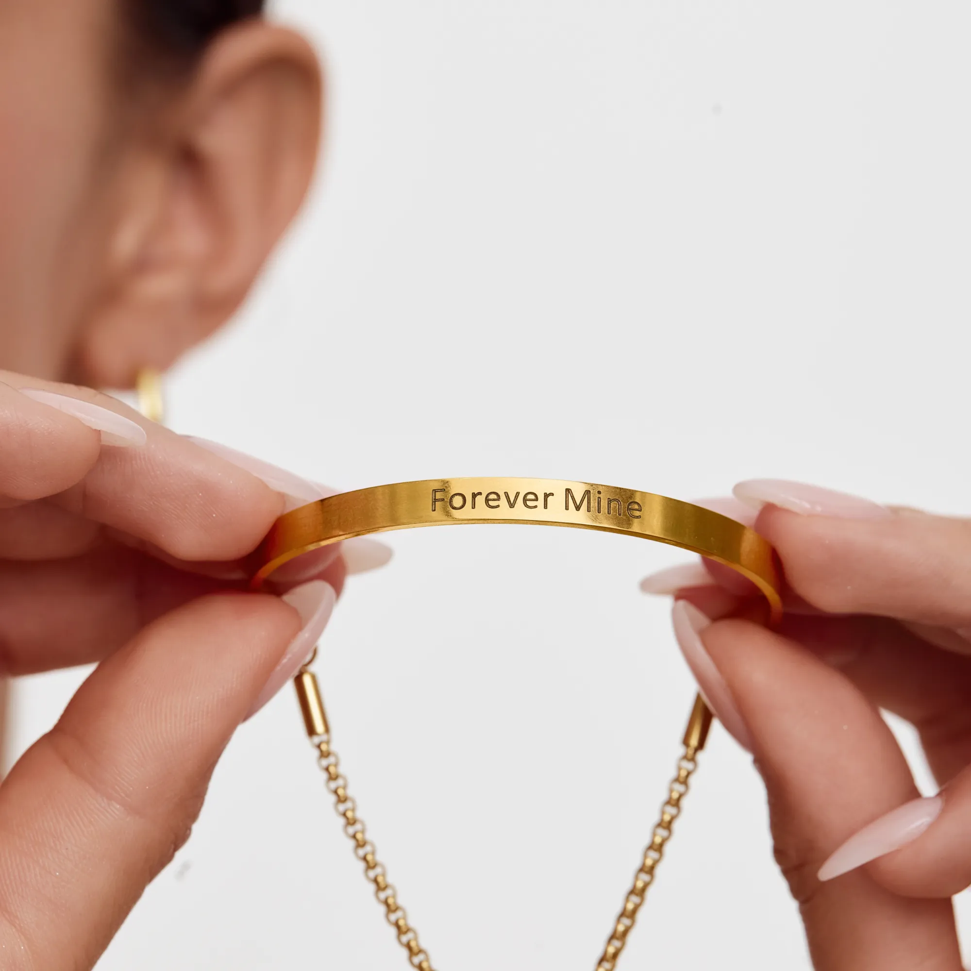 Signature Bar Slider Bracelet - Image 3