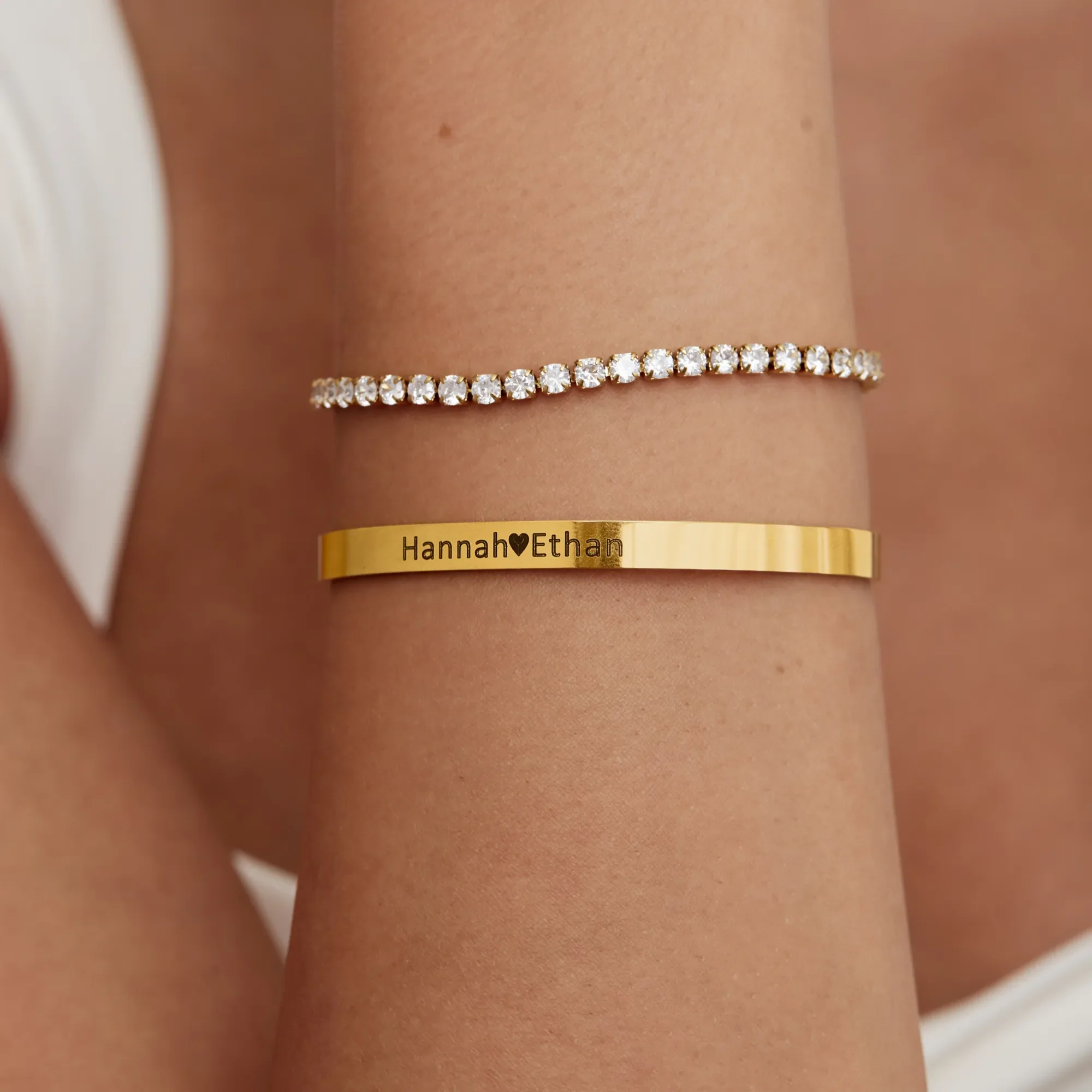 Signature Bar Slider Bracelet - Image 5