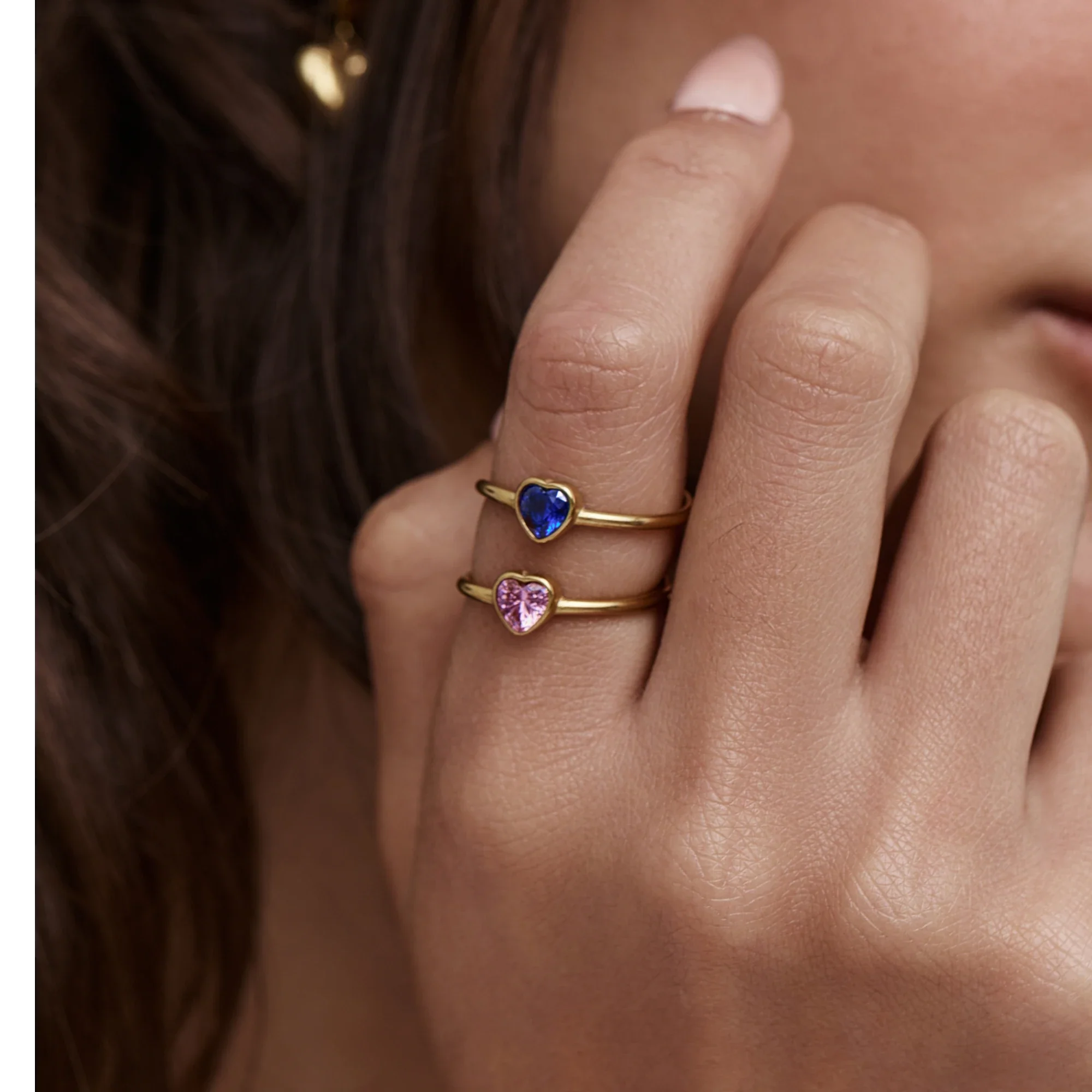 Solo Heart Birthstone Ring - Image 5